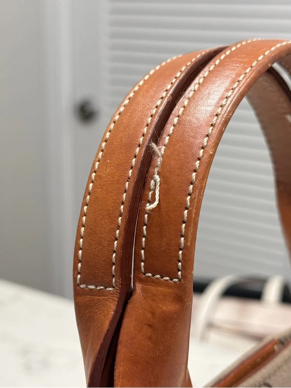 Vintage Dooney & Bourke Small Tote Bag – Classic DB Monogram - Picture 9 of 9